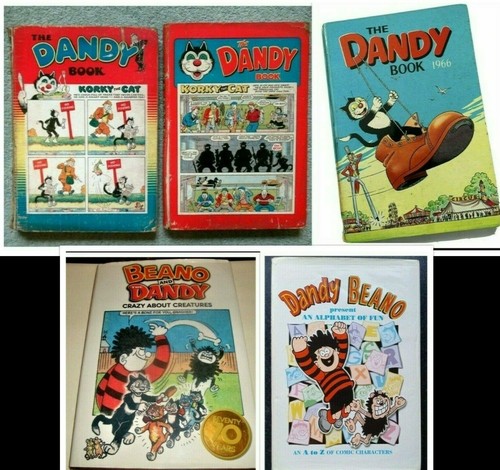 Dandy annuals 1955 1957 - annuals, 1955+1957+1966