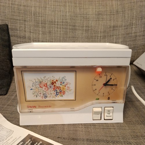 Vintage swan compact teasmade - swan,