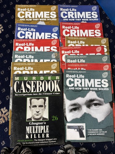 Murder and crime books - and,
