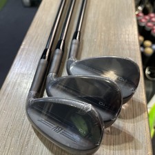 Vokey SM10 Jet Black 48, 54, 60 Wedges Right Hand Custom Onyx Black Project X LZ