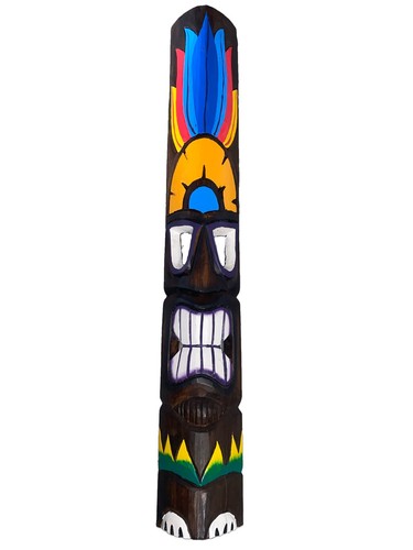 Tiki mask hawaiian wall - mask,