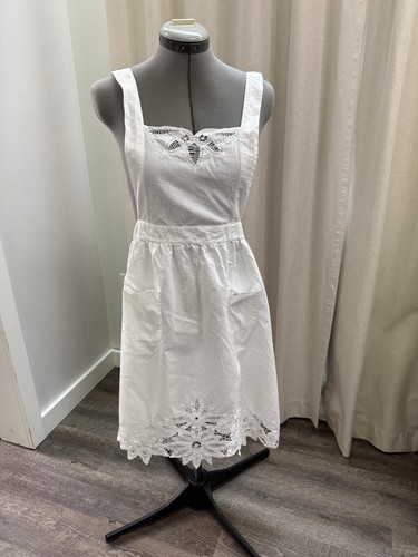 Vintage apron lace midi - vintage, w