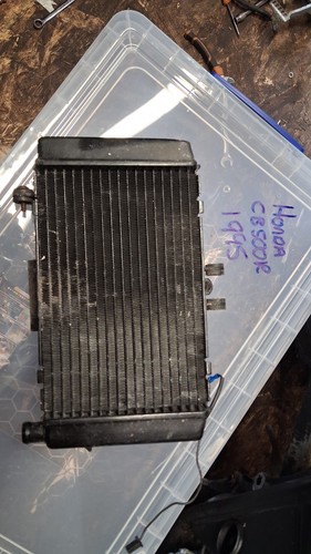 Honda cb500 radiator and fan - and,