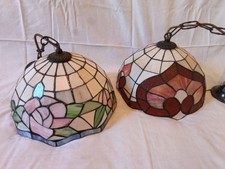 Tiffany Ceiling Lamp Shades X2