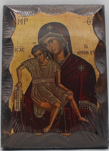 Handmade fir wood greek - handmade,