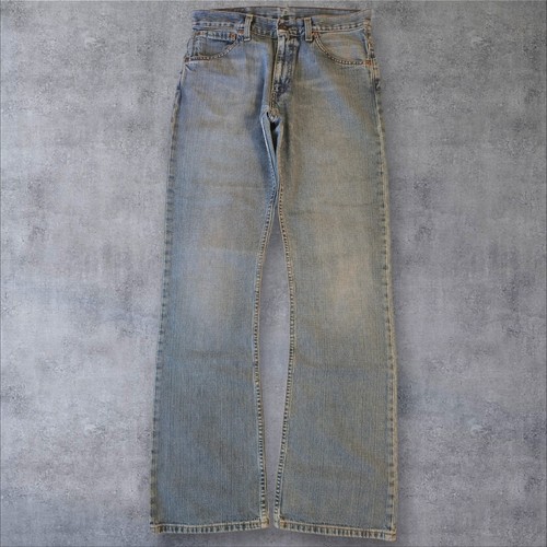 Levi 507 blue denim bootcut - blue,