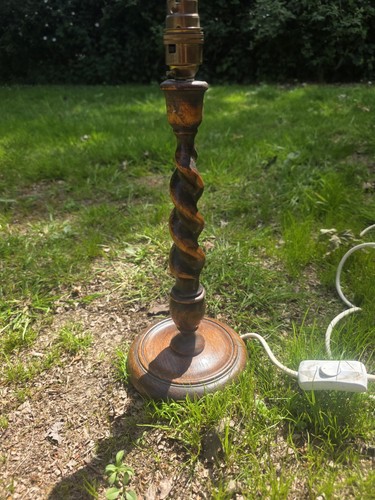 Vintage wooden barley - vintage, twist