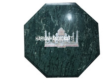 Green Marble Top Coffee Table