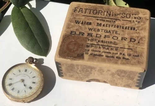 Fattorini and sons 18ct gold - 18ct,