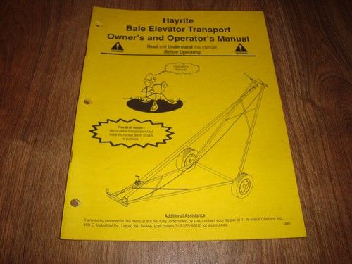 Hayrite bale elevator - hayrite,