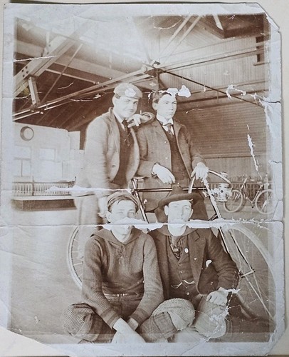 C1900 wheelmen bicycle - c1900,