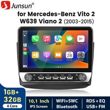 10,1'' For Mercedes Benz Vito Viano W639 2003-2015 Car Stereo Radio GPS SAT NAV