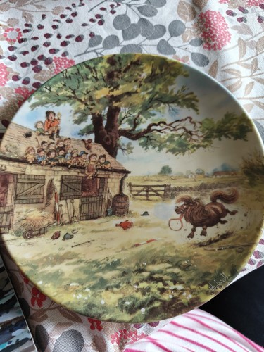 Thelwell ponies plate never - ponies,