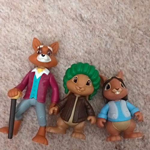 Peter rabbit figures fox - peter,