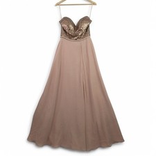 True Bride Dress UK 10 Nude