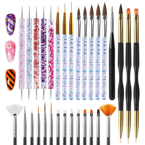 31pcs nail art brush - nail, set