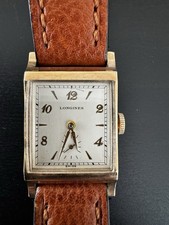 LONGINES 10ct Gold Filled Watch Rare Manual Wind Vintage 1959s