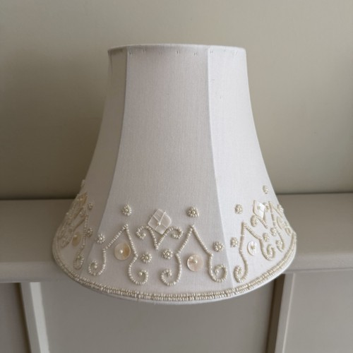 Vintage bhs beaded lampshade - vintage,