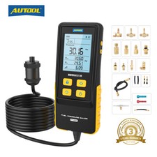 Digital Fuel Injection Gauge Pressure Tester Test Kit Fuel Pump Pressure Tester