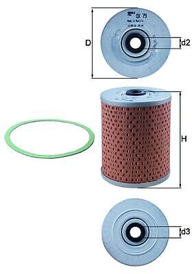 Mahle ox79d oil filter - ox79d,