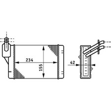 Mahle Heater for Volkswagen