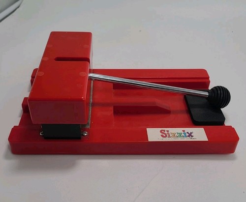 Red sizzix big shot die - big,