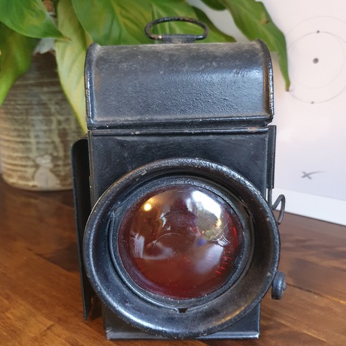 Vintage victorian railway - railway, lamp