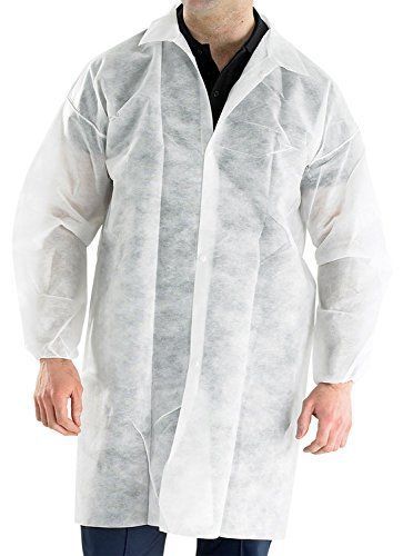 Lab coat white disposable - lab,