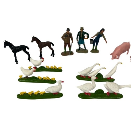 Vintage britains plastic - britains, farm