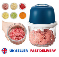Mini Electric Food Chopper Meat Mincer Processor Mixer Garlic Spices Grinder
