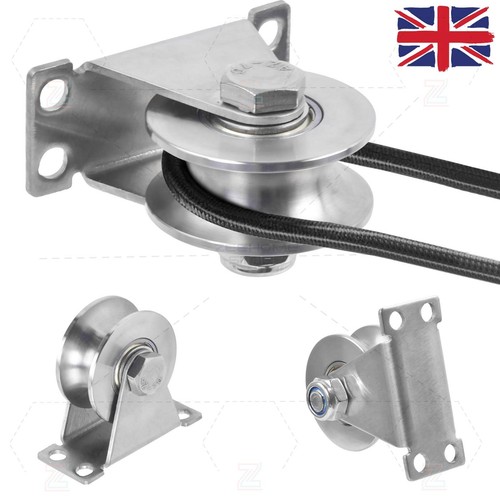 Groove wheel pulley stainless - groove,
