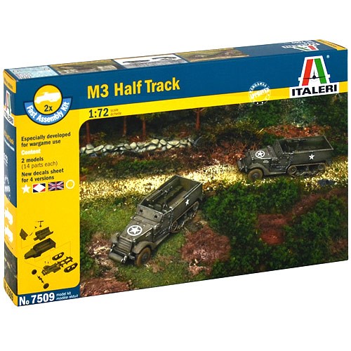 Italeri half truck 7509 - m3,