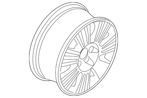 Genuine ford wheel - ford, alloy