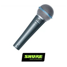 Shure Beta 58a Microfono Dinamico Supercardioide Per Voce 