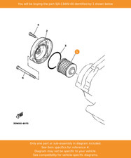 YAMAHA Element Assy, Oil