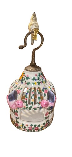 Vintage chinese bird - chinese, cage