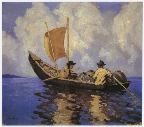 Achill fishermen paul henry - achill,