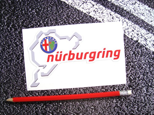 Nurburgring stickers spider - x1,