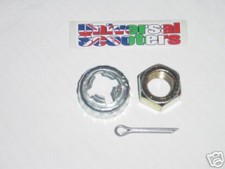 Piaggio, Vespa Scooter Rear Hub Nut Kit - Hexagon / Liberty / Vespa ET2 ET4