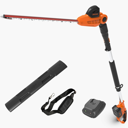 Cordless pole hedge trimmer - pole,