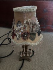 Vintage style floral fringed - floral,