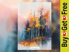 Beautiful Vibrant Forest