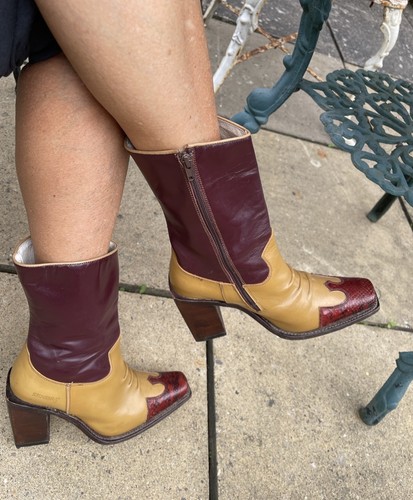 Y2k sendra full leather cowboy - full,