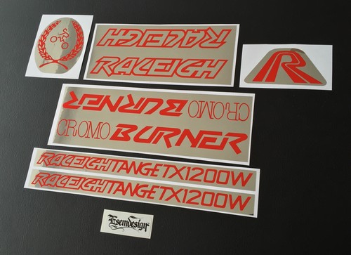 Raleigh mk1 cromo burner decal - raleigh,