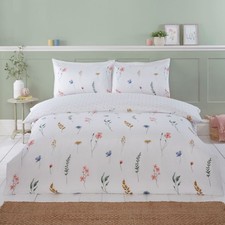 Floral Duvet Cover Set Pressed