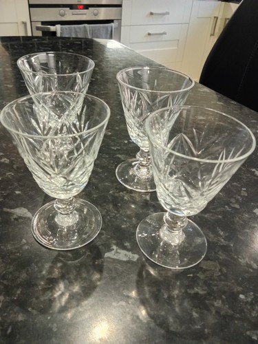 Set vintage crystal - of, 4