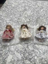 3 x Leonardo Porcelain Fairy Dolls