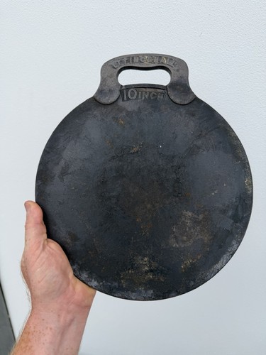 Vintage cast iron bakestone - iron,