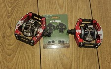Shimano DX Retro Mountain Bike Pedals With New Cleets