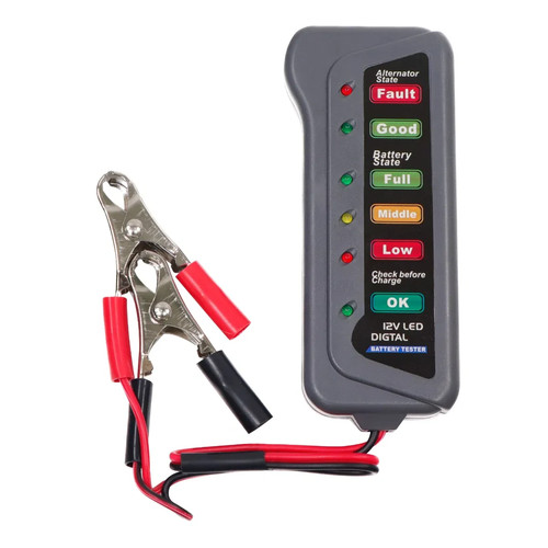 Battery and alternator tester - battery,